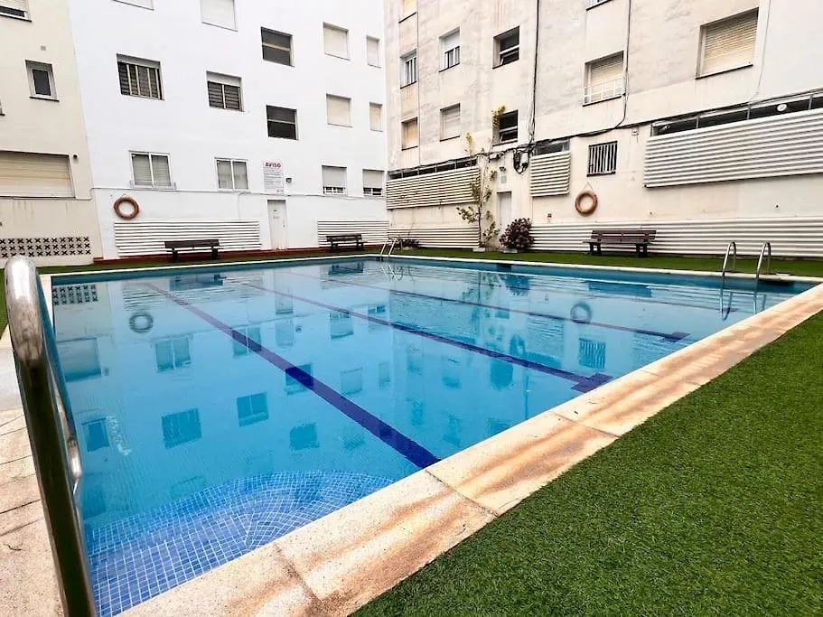 Apartamento Biada Con Piscina Pineda de Mar İspanya